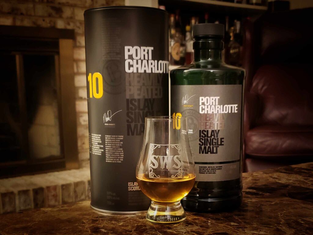 Bruichladdich Port Charlotte 10 Year Review - Secret Whiskey Society - Featured