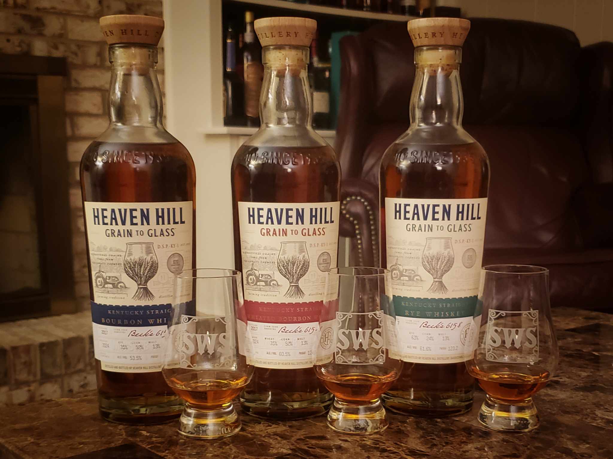 Heaven Hill Grain to Glass Bourbon Whiskey Review - The Complete Lineup - Secret Whiskey Society - Featured